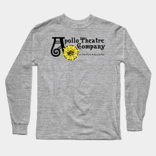 Apollo Theatre Black Logo Long Sleeve T-Shirt